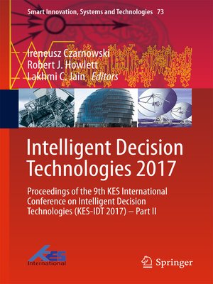 cover image of Intelligent Decision Technologies 2017